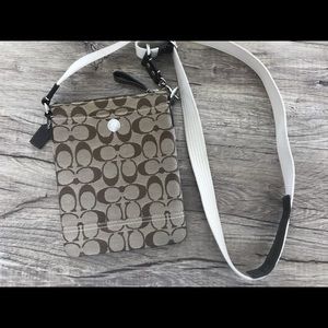 Coach cross body purse